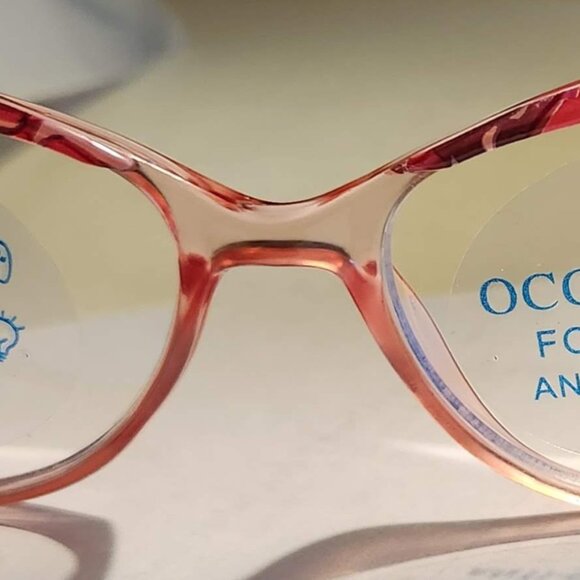 Women''s Blue Light Blocker Reading Glasses (+2.0) - Picture 2 of 3